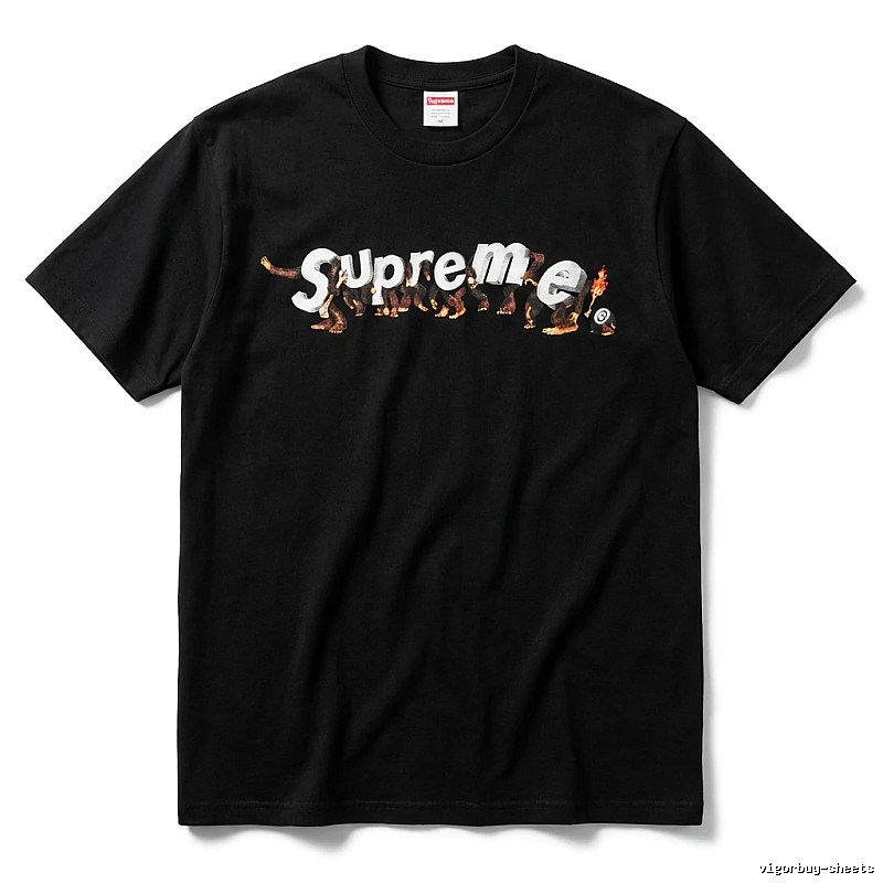 Supreme Ape Series Black T-shirt