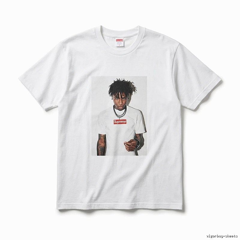 Supreme Portrait Style White T-shirt