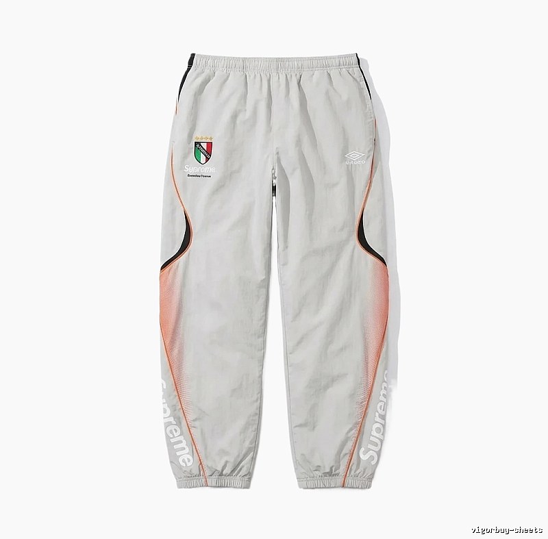 Supreme sporty light gray long pants