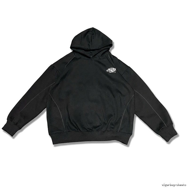 SynaWorld Trendy Cool Black Hoodie