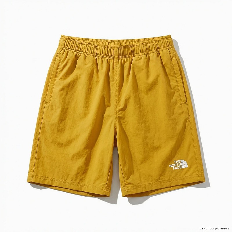 The North Face casual style yellow shorts