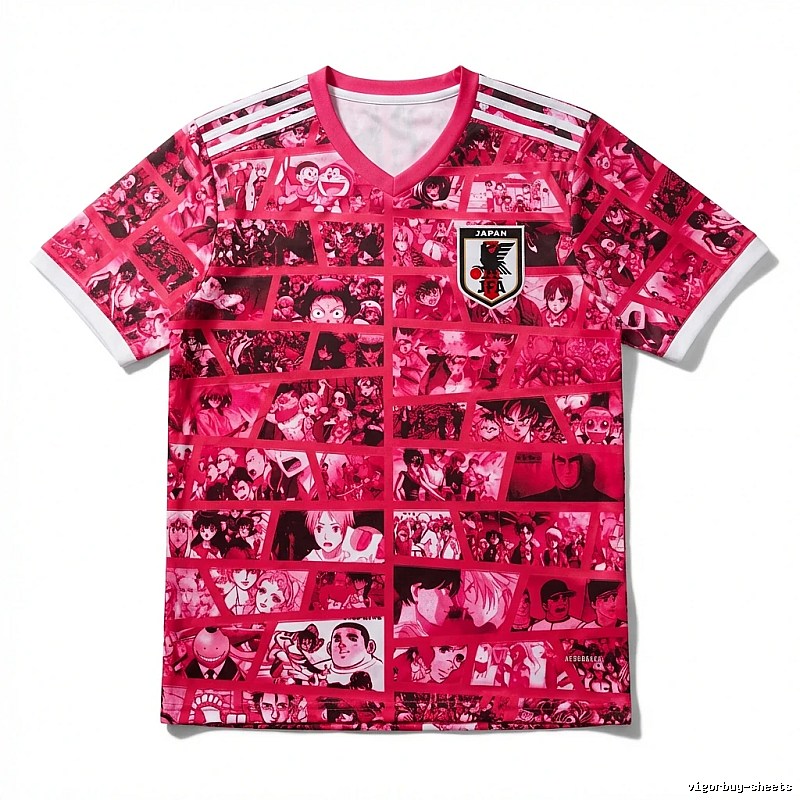 Tokyo Ghoul anime-style red short-sleeve