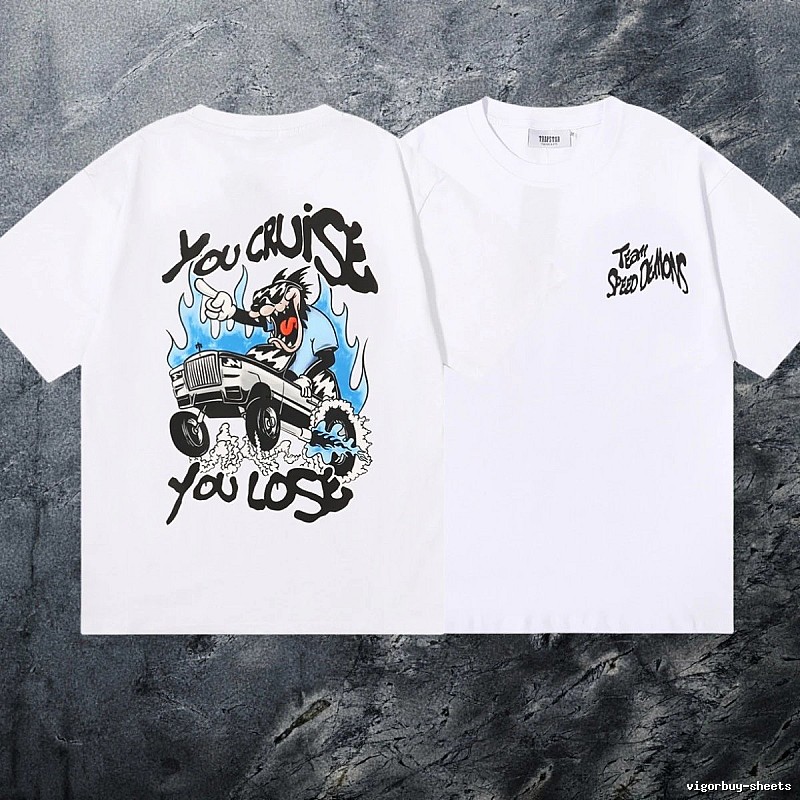 Trapstar Premium Style Keys graphic T-shirt Black White Key for Minimal Outfits