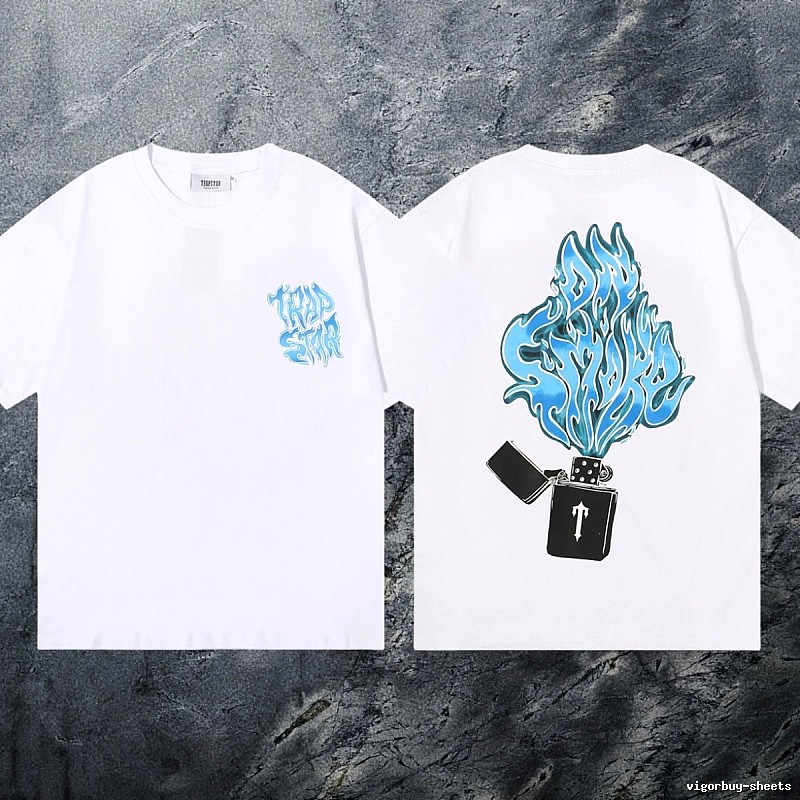 Trapstar Sport Keys graphic T-shirt Black White Key for Warm Weather