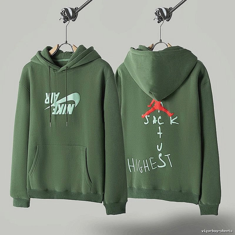 Travis Scott Classic Graphic hoodie Green Printed Graphics for Daily Styling