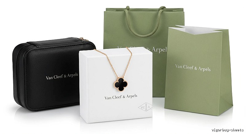 Van Cleef & Arpels Alhambra Rose Gold Necklace