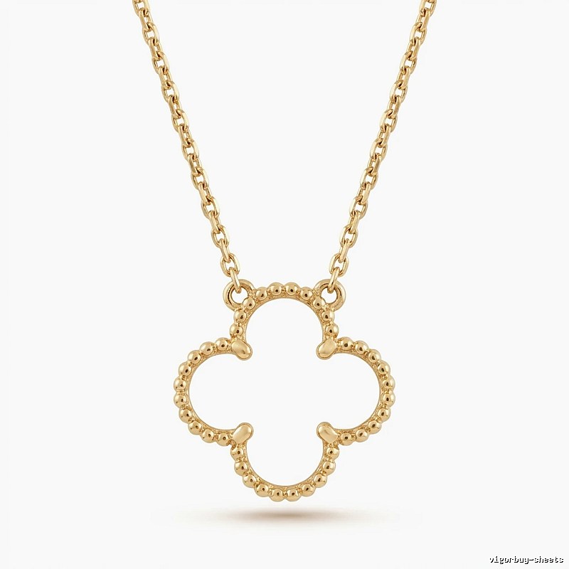Van Cleef & Arpels Four-leaf Clover Gold Necklace