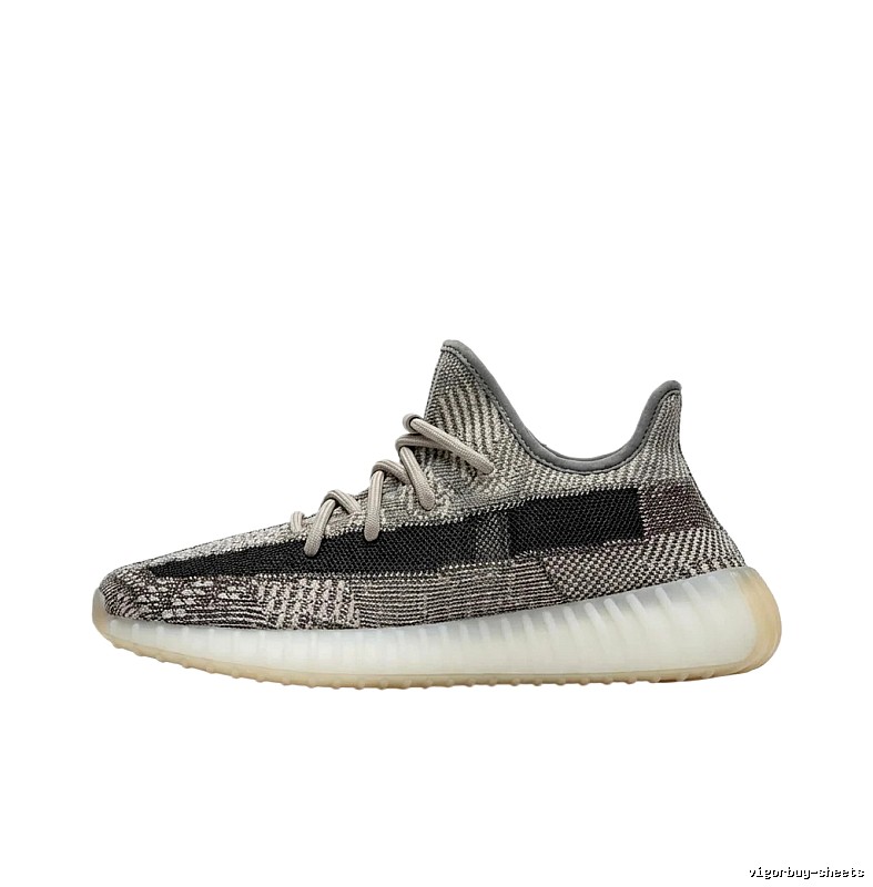 Yeezy 350 V2 Grey and White Sneakers