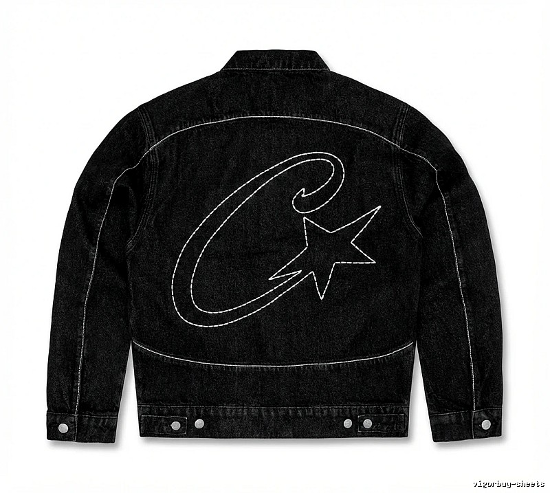 Corteiz black denim jacket