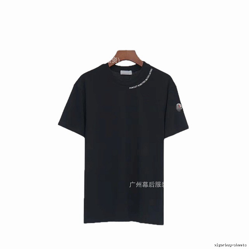 Moncler Classic Casual Style Black Short-sleeve T-shirt